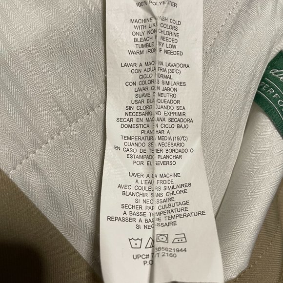 Ben Hogan Performance Golf Shorts / Beige Stretch Poly Blend - Size 30 - Picture 5 of 5